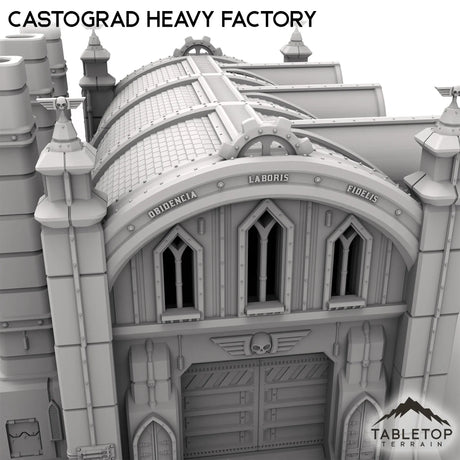 Tabletop Terrain Building Castograd Heavy Factory