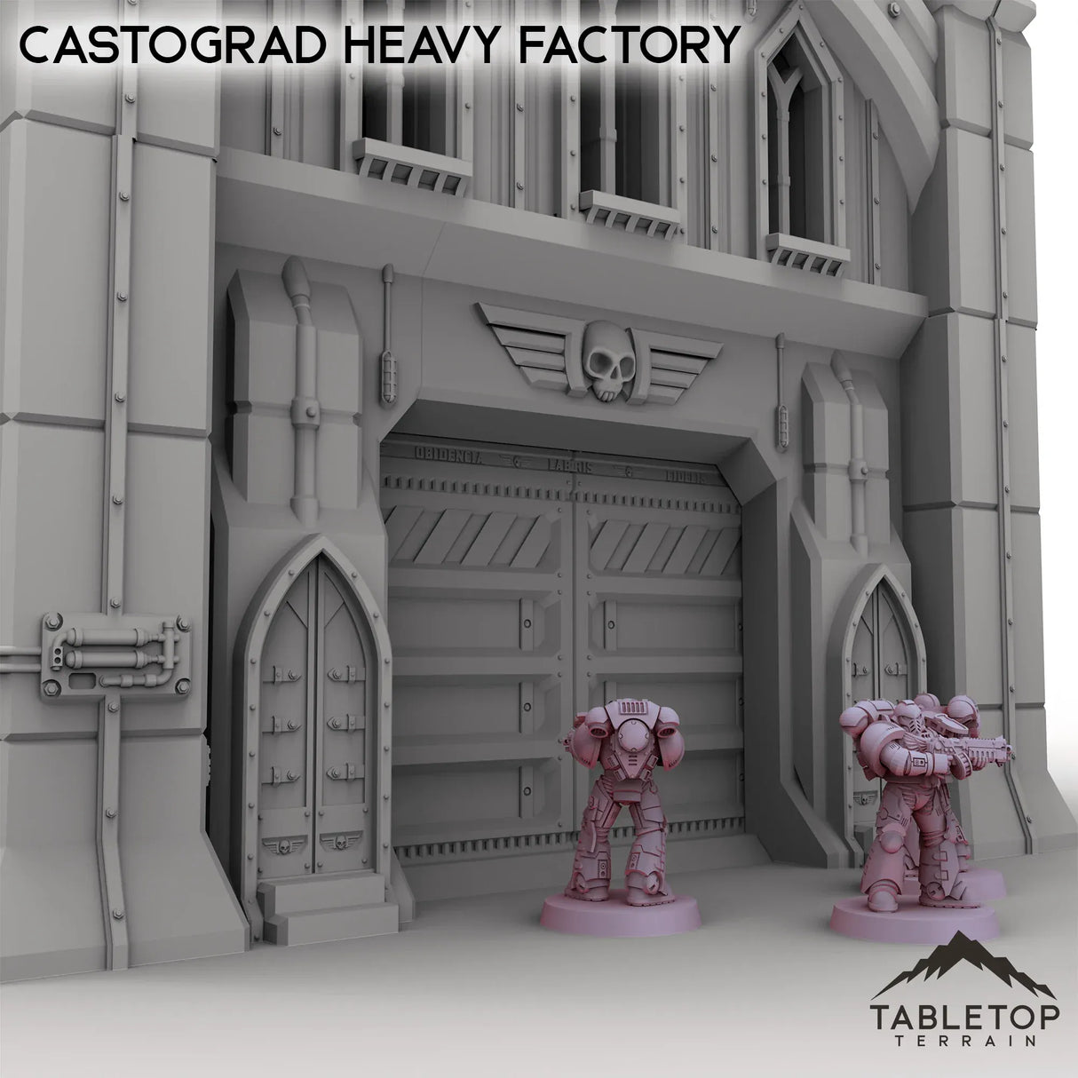 Tabletop Terrain Building Castograd Heavy Factory