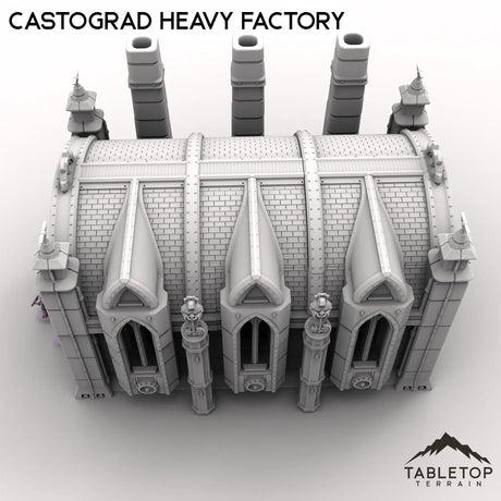 Tabletop Terrain Building Castograd Heavy Factory