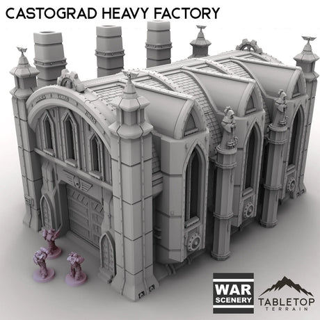 Tabletop Terrain Building Castograd Heavy Factory