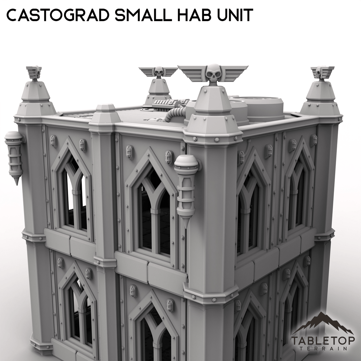 Tabletop Terrain Building Castograd Small Hab Unit
