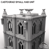 Tabletop Terrain Building Castograd Small Hab Unit