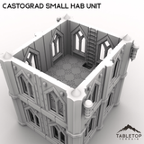 Tabletop Terrain Building Castograd Small Hab Unit