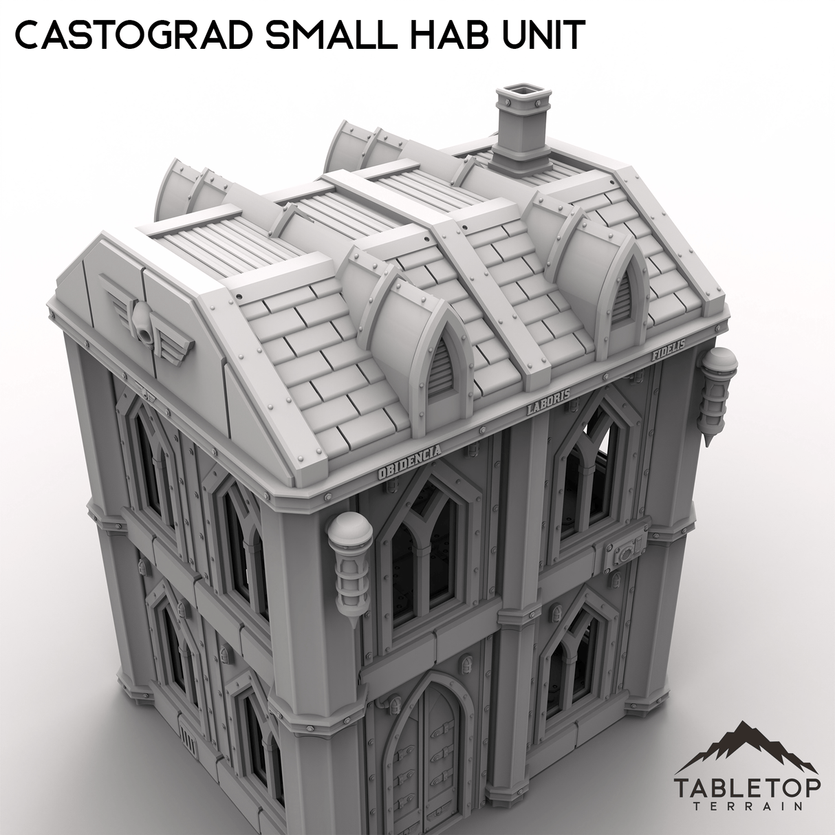 Tabletop Terrain Building Castograd Small Hab Unit