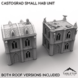 Tabletop Terrain Building Castograd Small Hab Unit