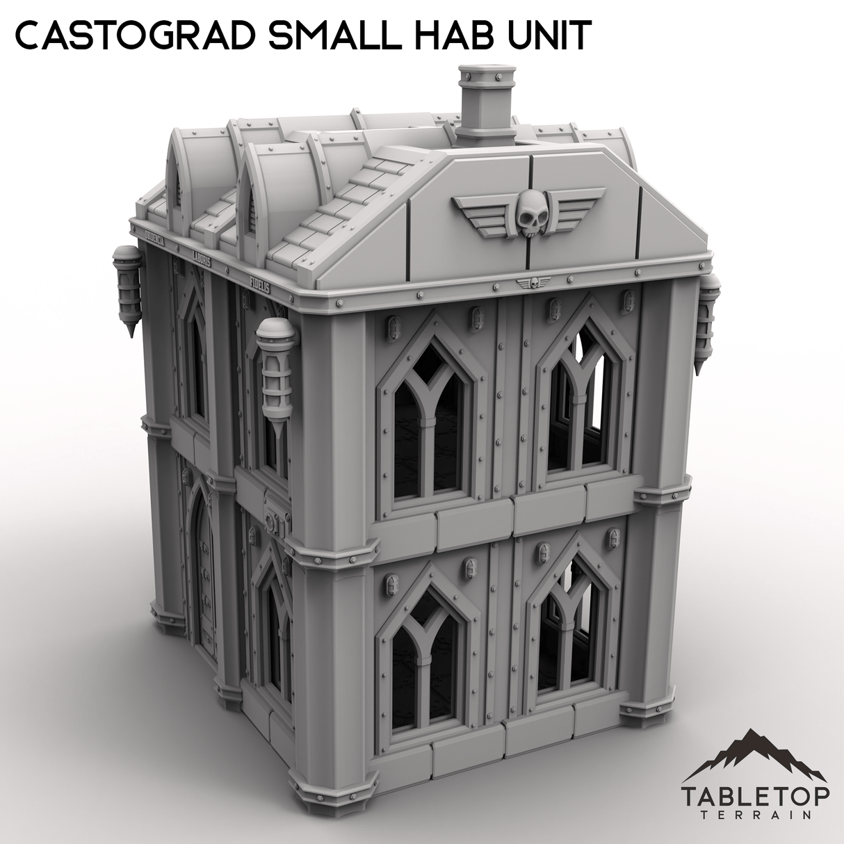 Tabletop Terrain Building Castograd Small Hab Unit