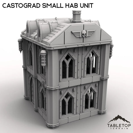 Tabletop Terrain Building Castograd Small Hab Unit