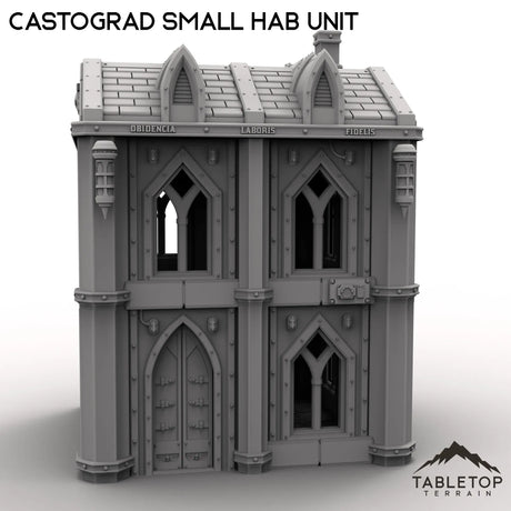 Tabletop Terrain Building Castograd Small Hab Unit