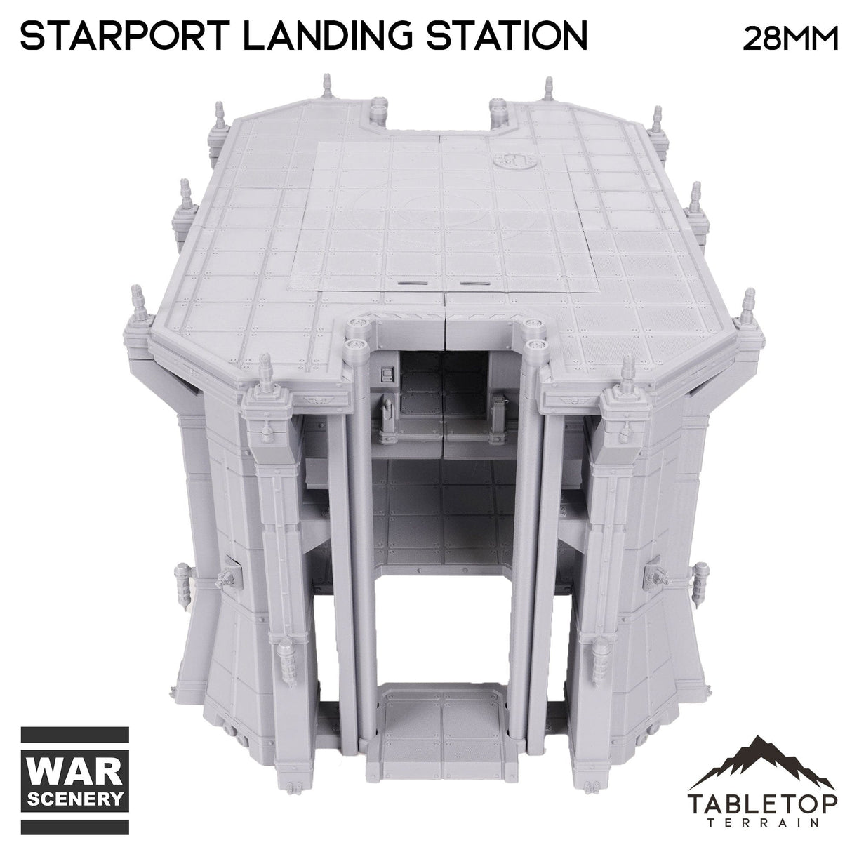 Tabletop Terrain Building Castograd Starport Landing Station