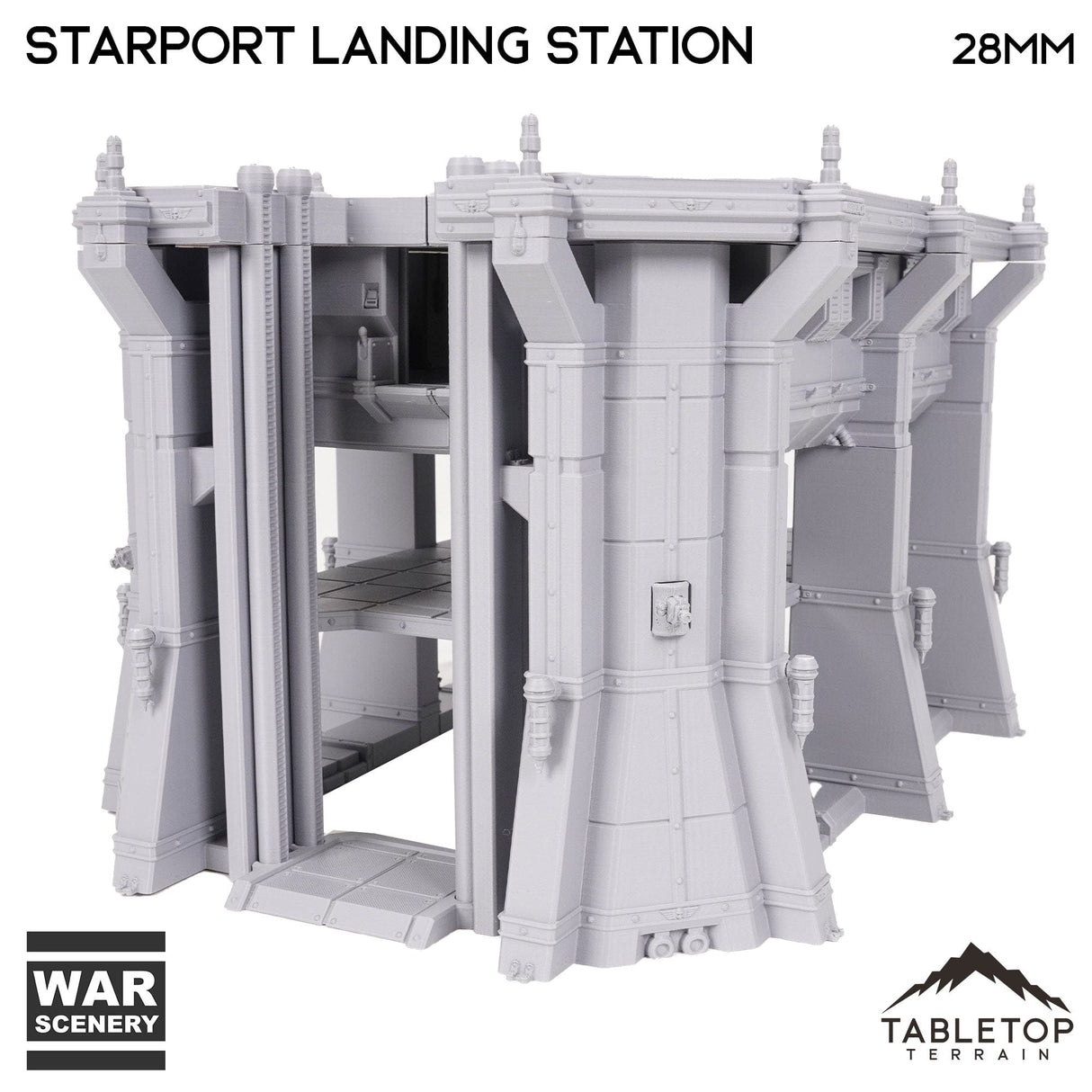 Tabletop Terrain Building Castograd Starport Landing Station
