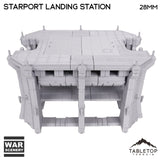 Tabletop Terrain Building Castograd Starport Landing Station
