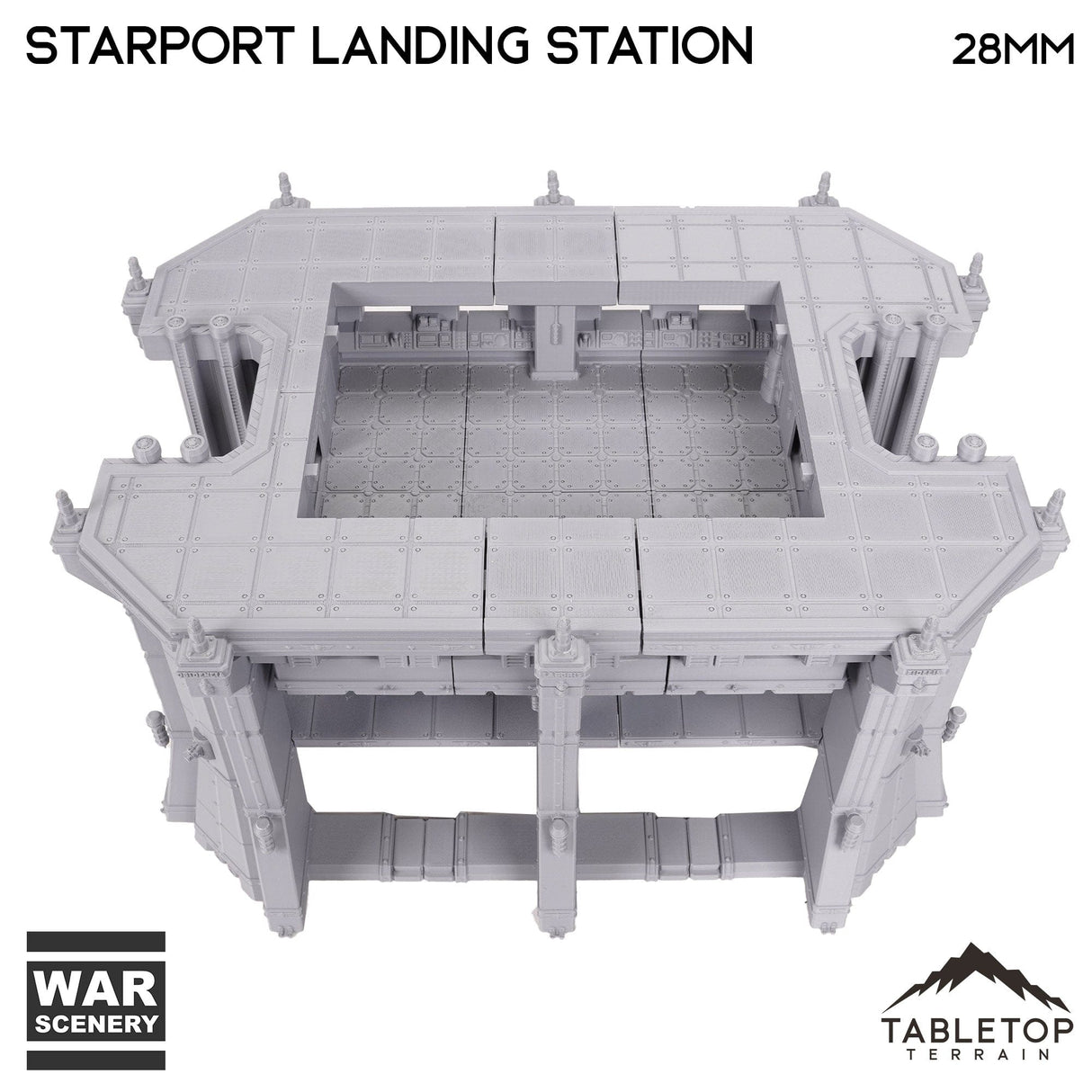 Tabletop Terrain Building Castograd Starport Landing Station