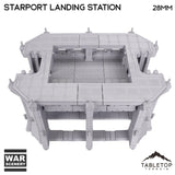 Tabletop Terrain Building Castograd Starport Landing Station