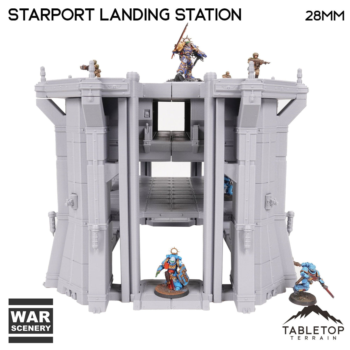 Tabletop Terrain Building Castograd Starport Landing Station