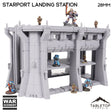 Tabletop Terrain Building Castograd Starport Landing Station