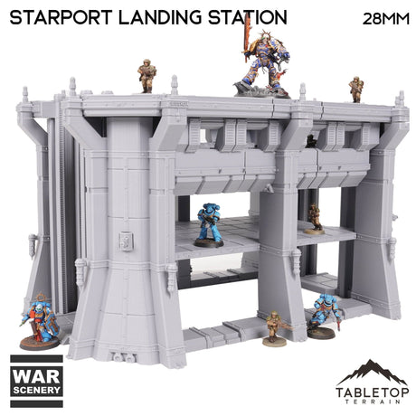 Tabletop Terrain Building Castograd Starport Landing Station