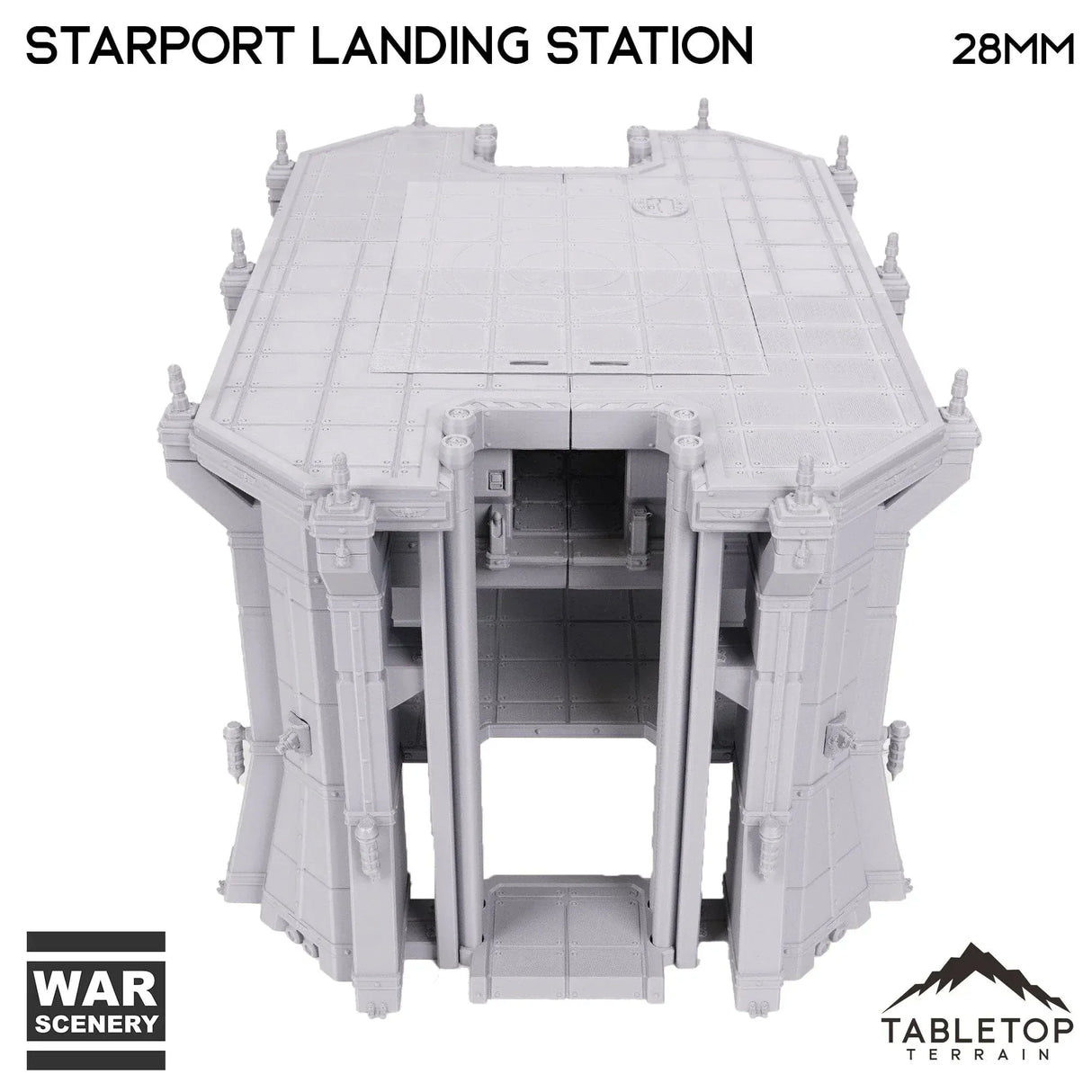 Tabletop Terrain Building Castograd Starport Landing Station
