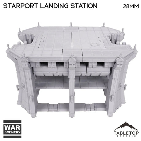 Tabletop Terrain Building Castograd Starport Landing Station