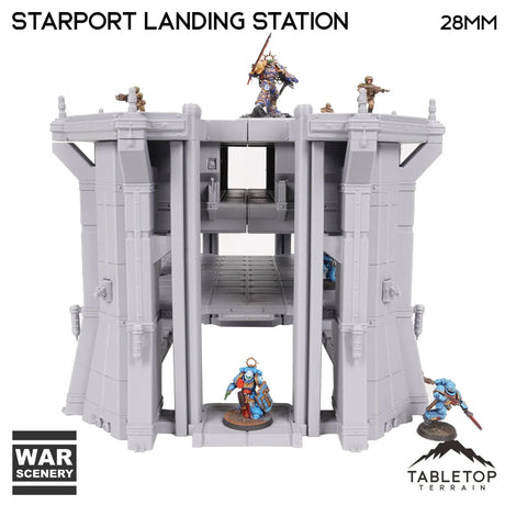 Tabletop Terrain Building Castograd Starport Landing Station