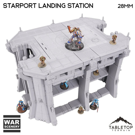 Tabletop Terrain Building Castograd Starport Landing Station