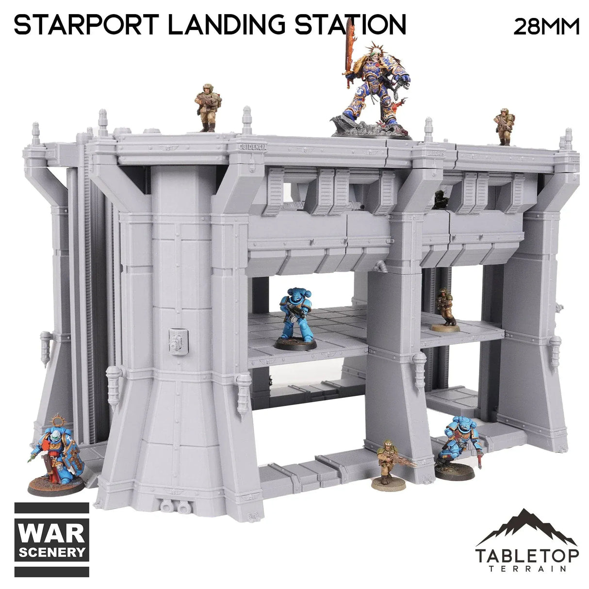 Tabletop Terrain Building Castograd Starport Landing Station
