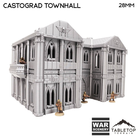 Tabletop Terrain Building Castograd Townhall