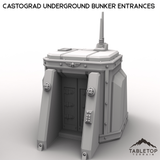 Tabletop Terrain Building Castograd Underground Bunker Entrances