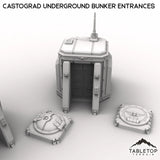 Tabletop Terrain Building Castograd Underground Bunker Entrances