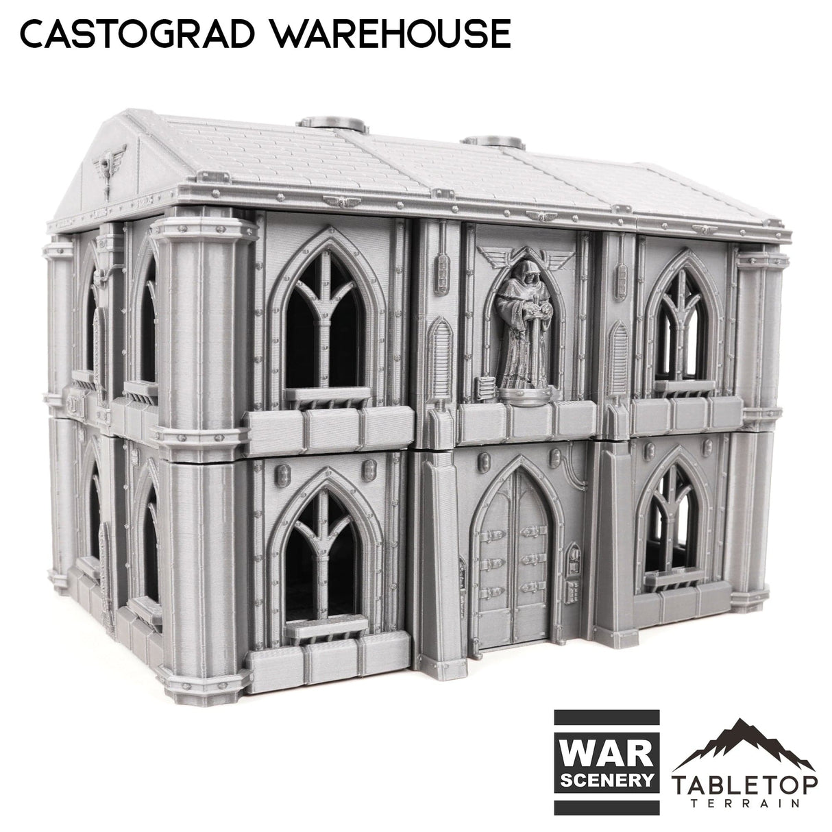 Tabletop Terrain Building Castograd Warehouse