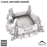 Tabletop Terrain Building Chaos Armored Bunker