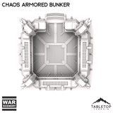 Tabletop Terrain Building Chaos Armored Bunker