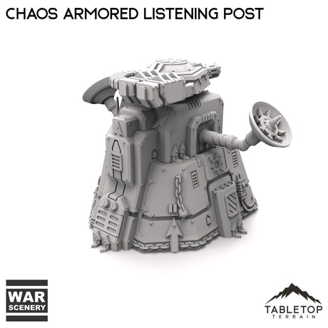 Tabletop Terrain Building Chaos Armored Listening Post