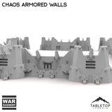 Tabletop Terrain Building Chaos Armored Walls