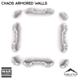 Tabletop Terrain Building Chaos Armored Walls