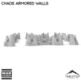 Tabletop Terrain Building Chaos Armored Walls