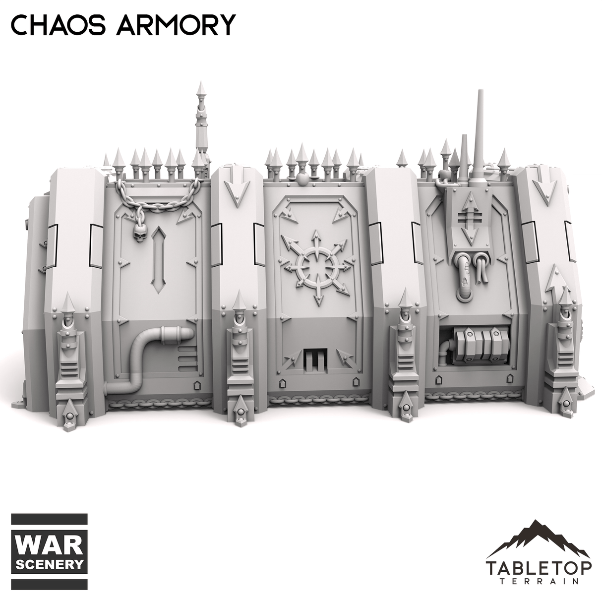 Tabletop Terrain Building Chaos Armory