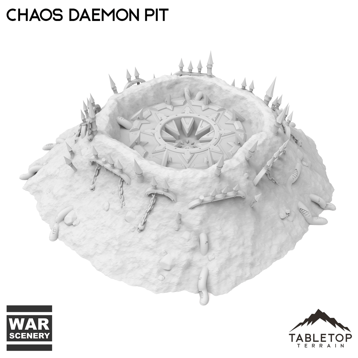 Tabletop Terrain Building Chaos Daemon Pit