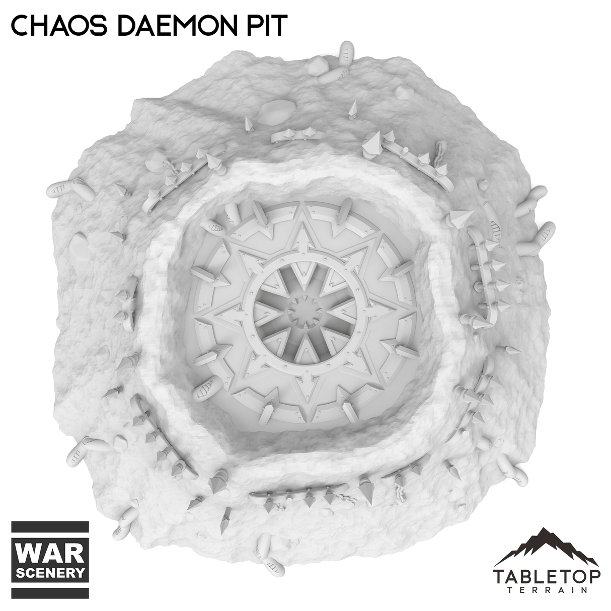 Tabletop Terrain Building Chaos Daemon Pit