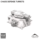 Tabletop Terrain Building Chaos Defense Turrets