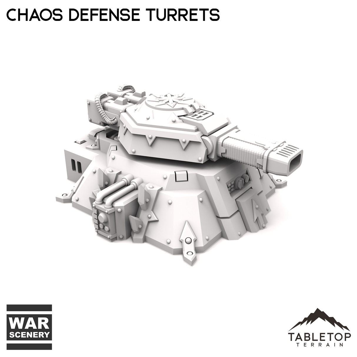 Tabletop Terrain Building Chaos Defense Turrets