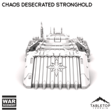 Tabletop Terrain Building Chaos Desecrated Stronghold