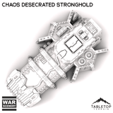 Tabletop Terrain Building Chaos Desecrated Stronghold