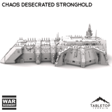 Tabletop Terrain Building Chaos Desecrated Stronghold