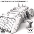 Tabletop Terrain Building Chaos Desecrated Stronghold