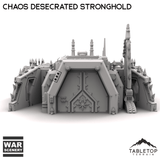 Tabletop Terrain Building Chaos Desecrated Stronghold