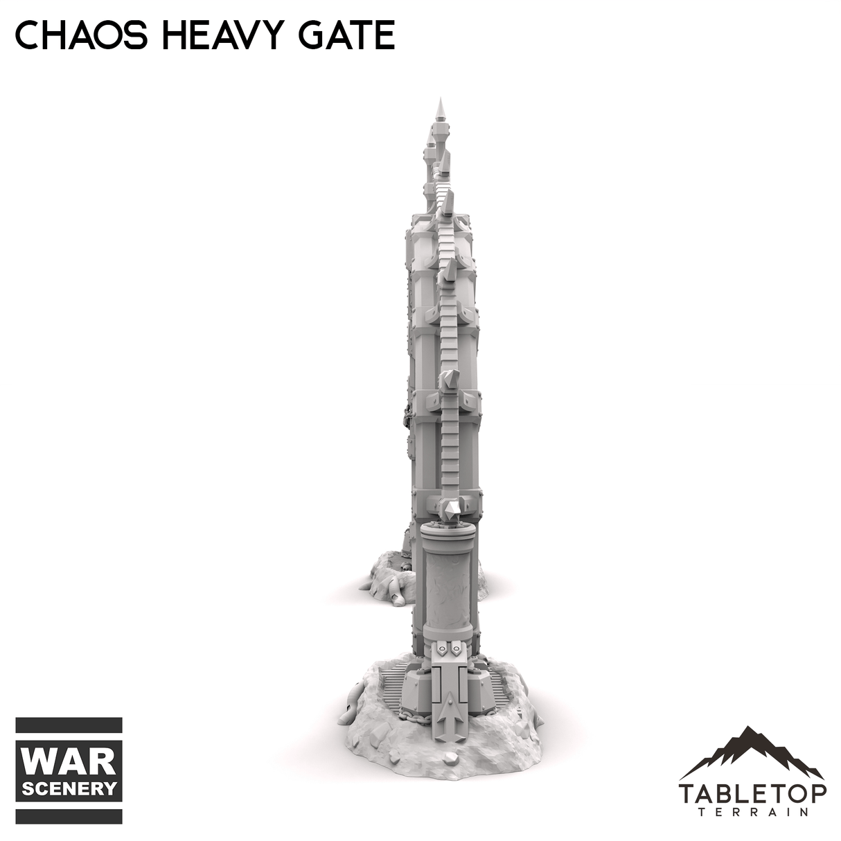 Tabletop Terrain Building Chaos Heavy Gate