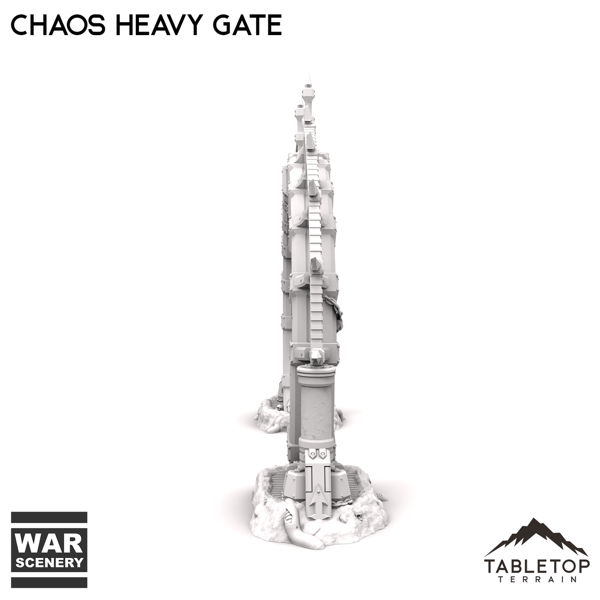 Tabletop Terrain Building Chaos Heavy Gate