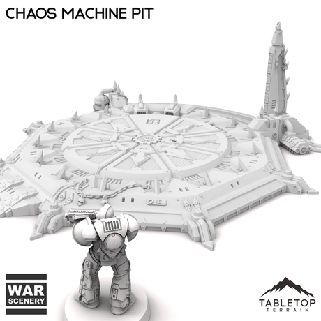 Tabletop Terrain Building Chaos Machine Pit