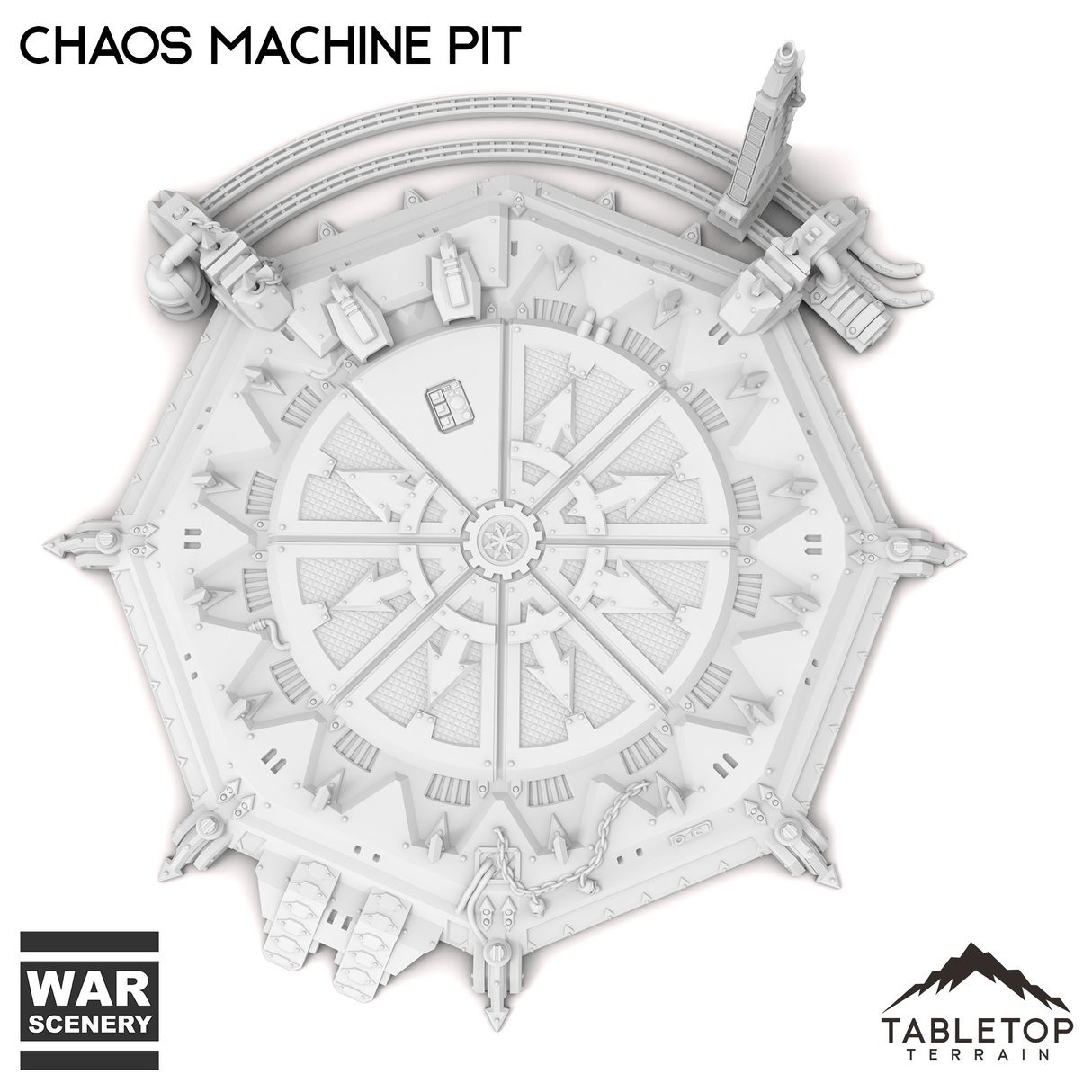 Tabletop Terrain Building Chaos Machine Pit