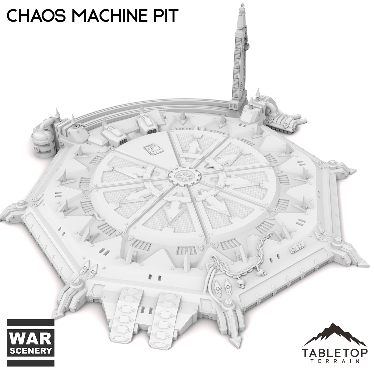 Tabletop Terrain Building Chaos Machine Pit